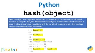 Python hash Function  A Simple Guide with Example [upl. by Nitfa]