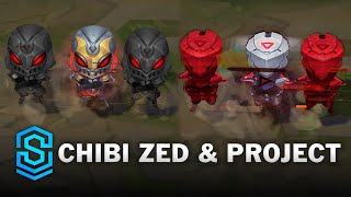 Chibi Zed amp Chibi PROJECT Zed  Teamfight Tactics [upl. by Fabiolas]