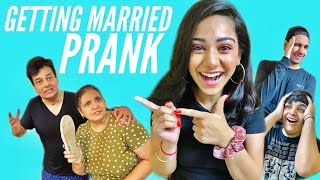 GETTING MARRIED PRANK ON MY PARENTS  Rimorav Vlogs [upl. by Yeldua]