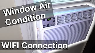 Connecting WiFi enabled Window Air Conditioning Unit Setup how to [upl. by Marlee]