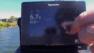 Raymarine Axiom 7 On The Water Use [upl. by Bernj]