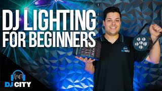 A Beginners Guide to DJ Lighting  EVERYTHING You Need to Know [upl. by Ahseym]