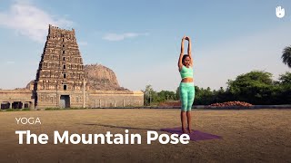 Learn the Mountain Pose  Tadasana  Yoga [upl. by Anaz]