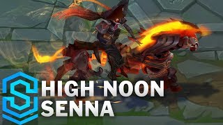 High Noon Senna Skin Spotlight  League of Legends [upl. by Ahsirek261]