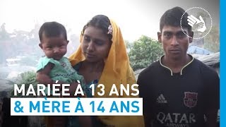 Mariée à 13 ans mère à 14 ans  UNICEF France [upl. by Kciredor]