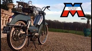 Mobylette  Cyclomoteur Peugeot BB GT [upl. by Tnilk419]