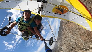 What to Expect Flying Tandem Hang Gliding [upl. by Sinnard]