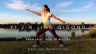 Yi Jin Jing Qigong Tutorial with English Instruction [upl. by Anatsirhc387]