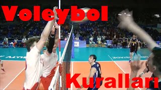 VOLEYBOL OYUN KURALLARI KISACA [upl. by Ellenid968]