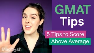 5 Tips to Avoid an Average GMAT Score [upl. by Nomelc]