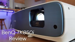 BenQ TK850i 4K Smart Home Theatre Projector Review [upl. by Smailliw956]