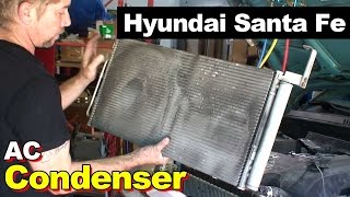 2003 Hyundai Santa Fe AC Condenser [upl. by Nerreg506]