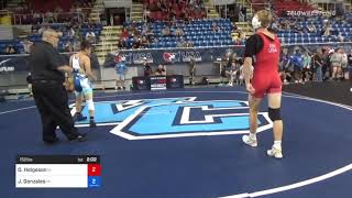 152 Lbs Round Of 32  Owen Helgeson Iowa Vs Jacob Gonzales Michigan 9a7e [upl. by Kciv]