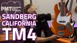 Sandberg California Series TM4 Bass Guitar  Review amp Demo [upl. by Dry]