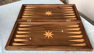 How to make backgammon and Chess board Fully Handmade traditional Method  woodworking [upl. by Neiluj]