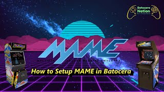 How to Setup MAME in Batocera [upl. by Spenser]