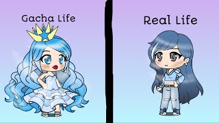 Gacha Life VS Real Life  iCherry [upl. by Esilenna973]