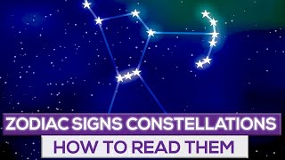 How To Learn The Zodiac Signs Constellations [upl. by Nonnaehr84]