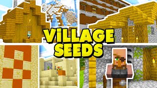 TOP 20 BEST NEW VILLAGE SEEDS For Minecraft 1165 Minecraft Java Edition Seeds [upl. by Dhar]