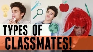 Types of Annoying Classmates  Brent Rivera [upl. by Flosser804]