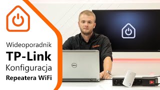 Konfiguracja wzmacniacza sygnału WiFi marki TPLink  Eltrox [upl. by Forrer]