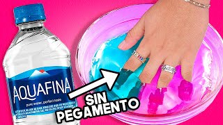 SLIME DE AGUA 💦 SIN PEGAMENTO no Borax WATER SLIME [upl. by Noteloc]