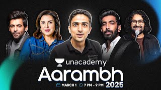 UNLIMITED EDUCATION 4499Year 🗿🔥  Unacademy Aarambh 2025 [upl. by Chloras]