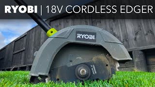 Ryobi 18V Cordless Edger [upl. by Nomrah]