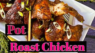 Guyanese Pot Roast Chicken PotRoastChicken chickenrecipe [upl. by Ahsemed]