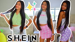 SHEIN CLOTHING HAUL AND TRY ON FOR TEENS 2020💗 [upl. by Rolyab]