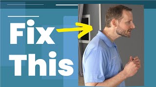 Fix Forward Head Posture  3 Easy Exercises From a Chiropractor [upl. by Aicnom]