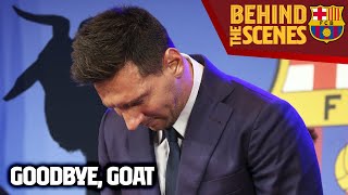 🐐 Inside Leo Messis last day at FC Barcelona [upl. by Ybor]