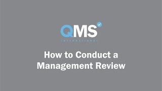 How to Conduct a Management Review [upl. by Beetner]