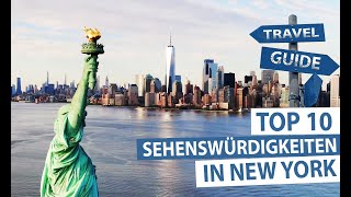 Wunderschönes New York  Top 10 Sehenswürdigkeiten [upl. by Kalil]