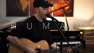 Christina Perri  Human Acoustic Cover by Dave Winkler [upl. by Luis]