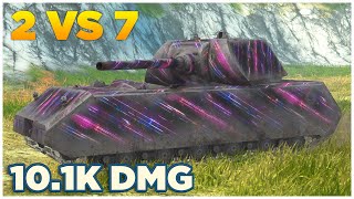 Maus • 101K DMG • 4 KILLS • WoT Blitz [upl. by Reivad46]