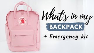 Whats In My Backpack  Emergency Kit 2019 Junior Year [upl. by Julius]