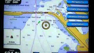 Garmin GPS Marine Chart Basics with the GPSMAP 5208 [upl. by Stephine]