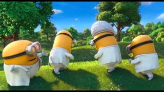 Underwear I swear by Minions OST from Despicable me 02 HD with lyrics [upl. by Ereynihc]