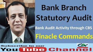 Finacle Commands for Bank Branch Audit  Bank Audit Activity through CBS  Finacle Commands Finacle [upl. by Issy183]