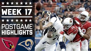 Cardinals vs Rams  NFL Week 17 Game Highlights [upl. by Assetan]