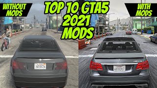 Top 10 Best Car Mods to Drive in GTA 5 2022 [upl. by Ybab25]