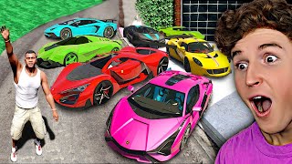 Collecting Rare BILLIONAIRE SUPER CARS In GTA 5 Mods [upl. by Pepin]