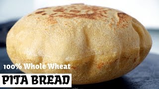 100 Whole Wheat Pita Bread  Hummus  Falafel  Balela Salad  Tzatziki sauce  Instant Pot [upl. by Ynnod]