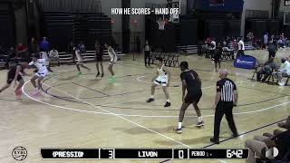 Dwayne Aristode  Expressions Elite  2024 Nike EYBL Highlights [upl. by Inalak]