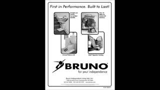 Bruno Elan SRE 3000 Stair Lift INSTALLATION MANUAL as a Movie [upl. by Suoiradal]