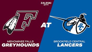 Menomonee Falls at 13 Brookfield Central  2025 WIAA Boys Basketball [upl. by Aicertal]