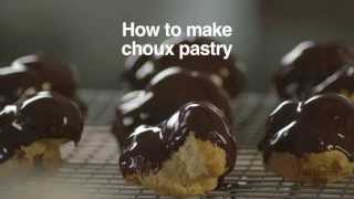 Choux Pastry Recipe For Making Profiteroles  Good Housekeeping UK [upl. by Benedikt489]