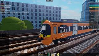 Roblox Stepford County Railway Part 41 AirLink v174 Class 332 [upl. by Melba]