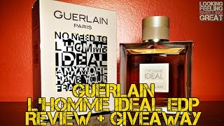 Guerlain LHomme Ideal EDP Review  FRAGRANCE REVIEW [upl. by Balliett]